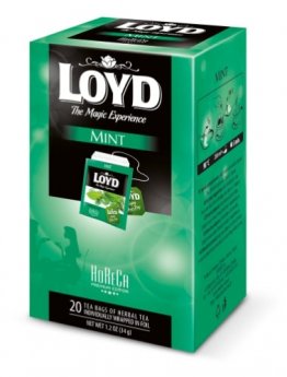 Piparmētru tēja LOYD  FS  20 maisiņi x 1.7 g paciņā