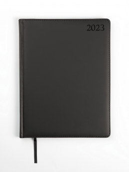 Plānotājs EXTRA SHINE, 2026, PU, A4, melna krāsa (Baltic)