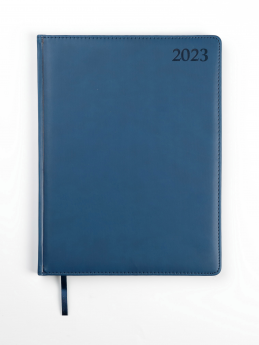 Plānotājs EXTRA SHINE, 2026, PU, A4, zila krāsa (Baltic)