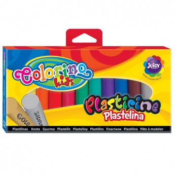 Plastilīns COLORINO 12 krāsas