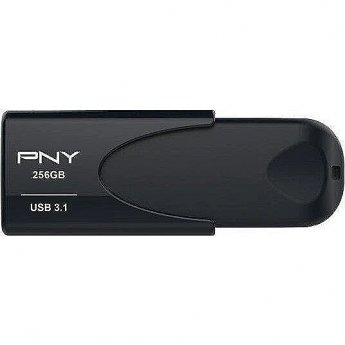 PNY Technologies Attache 4, 256GB, Black