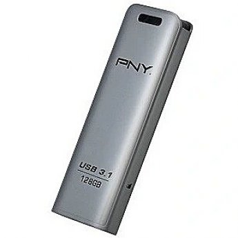 PNY Technologies Elite Steel, 128GB, Silver