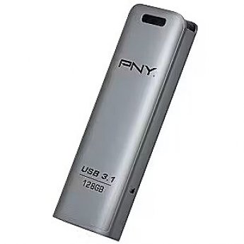 PNY Technologies Elite Steel, 128GB, Silver