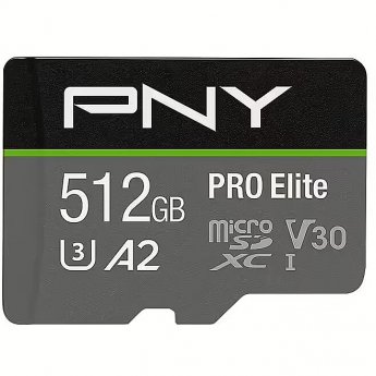 PNY Technologies Pro Elite, MicroSDXC, 512GB