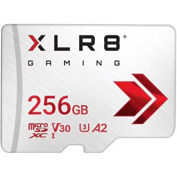 PNY Technologies XLR8 Gaming, MicroSDXC, 256GB