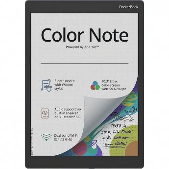 PocketBook Color Note 10.3", Storm Blue