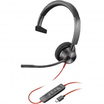 Poly Blackwire 3310, MS Teams, USB-C/A