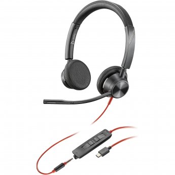 Poly Blackwire 3325, USB-C/A