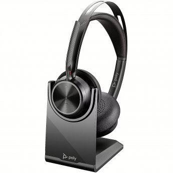 Poly Voyager Focus 2 USB-C-C Headset +USB-C/A Adapter +Charging Stand 9T9J5AA