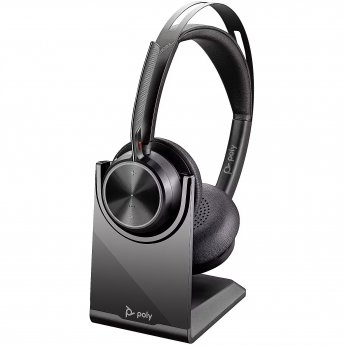 Poly Voyager Focus 2 USB-C-C Headset +USB-C/A Adapter +Charging Stand 9T9J5AA
