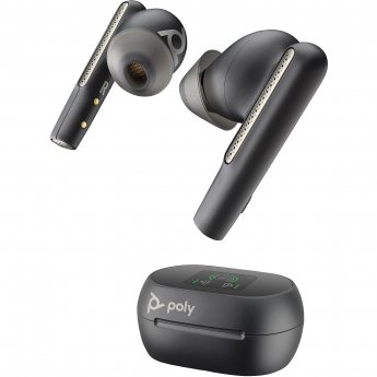Poly Voyager Free 60+, UC/Teams, USB-C, Carbon Black
