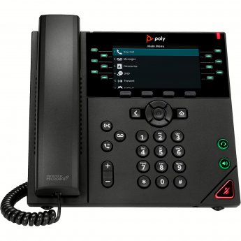 Poly VVX 450 12-LINE BIZ-IP-PHONE DUAL 10/100/1000 ETHERNET-NO PS