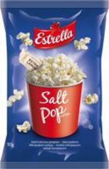 Popkorns Estrella ar sāli 90g