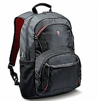 PORT Designs Houston Backpack, 17.3", Black