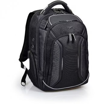 PORT Designs Melbourne Backpack, 15.6", Black