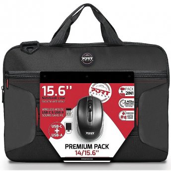 PORT Designs Premium pack, 15.6", Black