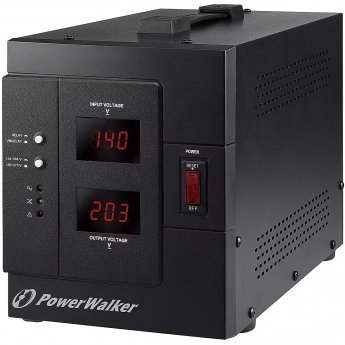 Power Walker PowerWalker AVR 3000 SIV FR voltage regulator 1 AC outlet(s) 110-280 V Black