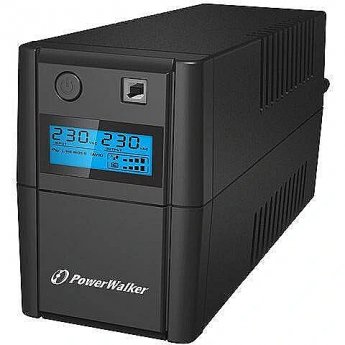 Power Walker UPS Line-Interactive 650VA 2x 230V PL OUT, RJ11 IN/OUT, USB, LCD