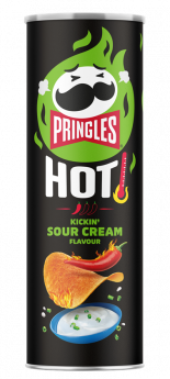 Pringles Hot Kickin Sour Cream 160g