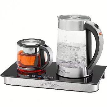 Profi Cook PC-TKS 1056 Tea Maker, Black/Stainless steel