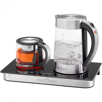 Profi Cook PC-TKS 1056 Tea Maker, Black/Stainless steel