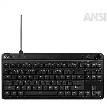 Pulsar KEYBOARD USB XBOARD MS TKL/ANSI BLACK XBMS01