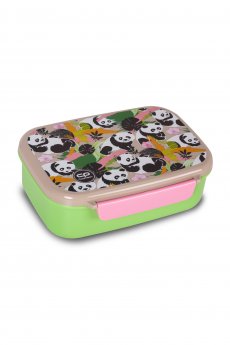 Pusdienu kaste ar sadalītāju FOODYX 765ML Panda Gang