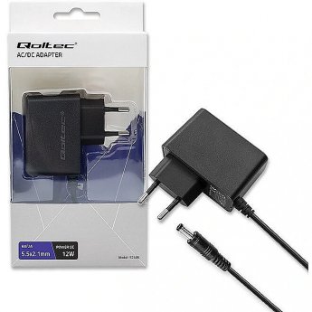 Qoltec AC Adapter 12W 6V, 2A, 5.5x2.1