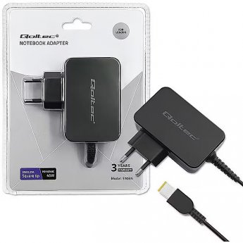 Qoltec Power adapter for Lenovo 45W, 20V, 2.25A