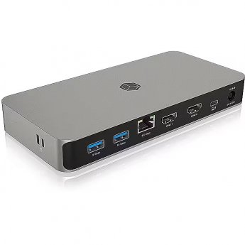 Raidsonic Dockingstation USB4® Type-C® mit zweifacher Videoausgabe