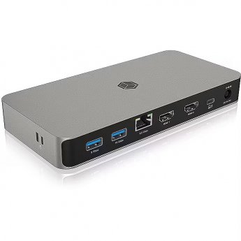 Raidsonic Dockingstation USB4® Type-C® mit zweifacher Videoausgabe