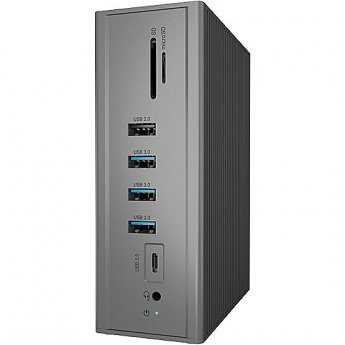 Raidsonic IB-DK2262AC 14in1,USB,LAN,HDMI,VGA