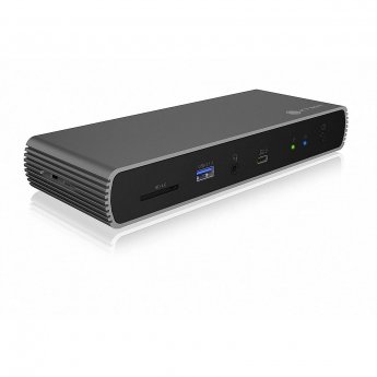 Raidsonic IB-DK8801-TB4 Thunderbolt 4, 10in1 Docking Station