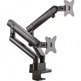 Raidsonic Monitor stand with table mount for 2 monitors, up to 32"