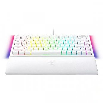 Razer BlackWidow V4 75%. Orange Switches, White