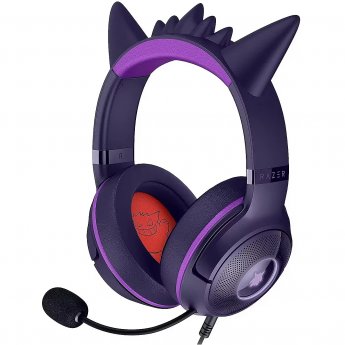 Razer Headset | Kraken Kitty V2 | Wired | Over-ear | Microphone | Noise canceling | Gengar Edition