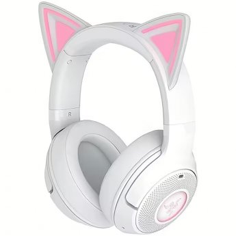 Razer Headset | Kraken Kitty V2 BT | Bluetooth | Over-ear | Microphone | Noise canceling | Wireless | White