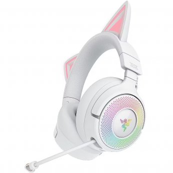 Razer Headset | Kraken Kitty V3 Pro | Bluetooth | Over-ear | Microphone | Wireless | White