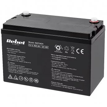 Rebel Gel battery Rebel 12V 100Ah