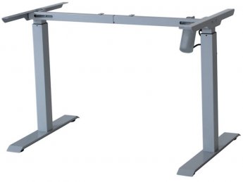 Regulējama augstuma galda rāmis SUN-FLEX®DESKFRAME II, 70-117cm, sudraba / pelēks