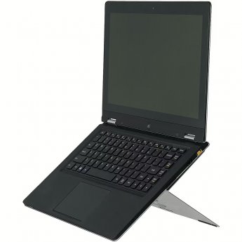 R-GO Tools RISER ATTACHABLE LAPTOP STAND ADJUSTABLE SILVER
