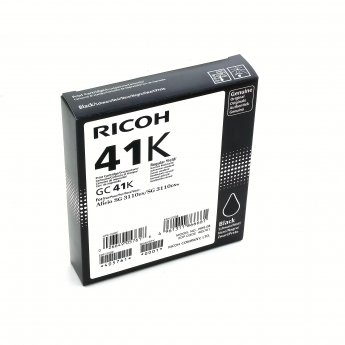 Ricoh Tinte 405761 schwarz GC41K bis zu 2.500 Seiten ISO/IEC 24711