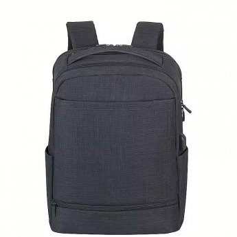 Rivacase Biscayne Backpack, 17.3", Black