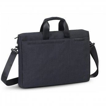 Rivacase Biscayne Laptop bag, 17.3", Black