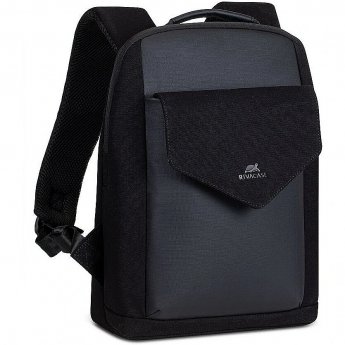 Rivacase Cardiff Canvas backpack, 13.3", Black