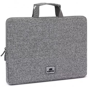 Rivacase Laptop sleeve, 15.6", Grey