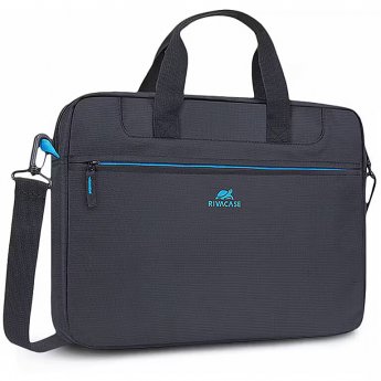 Rivacase Regent Laptop bag, 14", Black