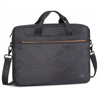 Rivacase Regent Laptop bag, 15.6", Black