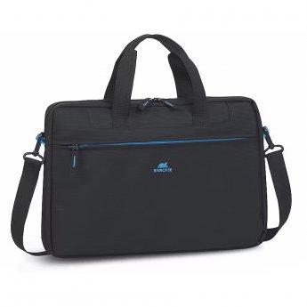 Rivacase Regent Laptop bag, 15.6", Black