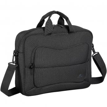 Rivacase Tegel Top loader Laptop bag, 13.3-14", Black